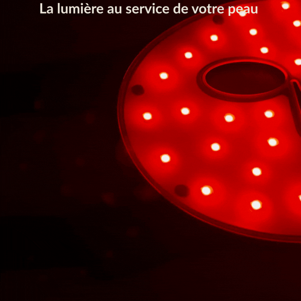 Masque LED anti-rides/anti-imperfections